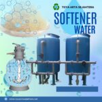Unit water softener untuk mengurangi kesadahan air akibat kalsium dan magnesium