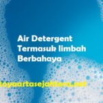 air Detergent Termasuk Limbah