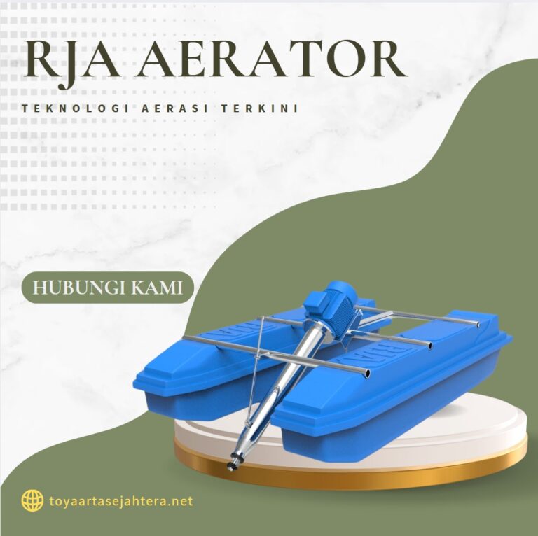 Axi Rja RJA Aerator: Solusi Terbaik Peningkatan DO Air Limbah dan Waduk
