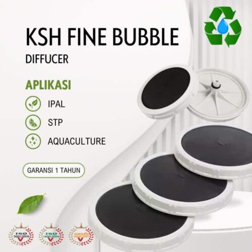 fine bubble difuser untuk sistem aerasi IPAL