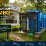 Unit sistem pengolahan air limbah dari jasa pembuatan IPAL MBG profesional untuk fasilitas dapur Makan Bergizi Gratis yang ramah lingkungan.