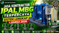 IPAL MBG kapasitas 3000 porsi di Yogyakarta untuk pengolahan limbah dapur program Makan Bergizi Gratis oleh Toya Arta Sejahtera