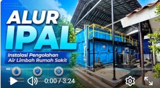 Video diagram alir IPAL MBG dari grease trap hingga bak air olahan