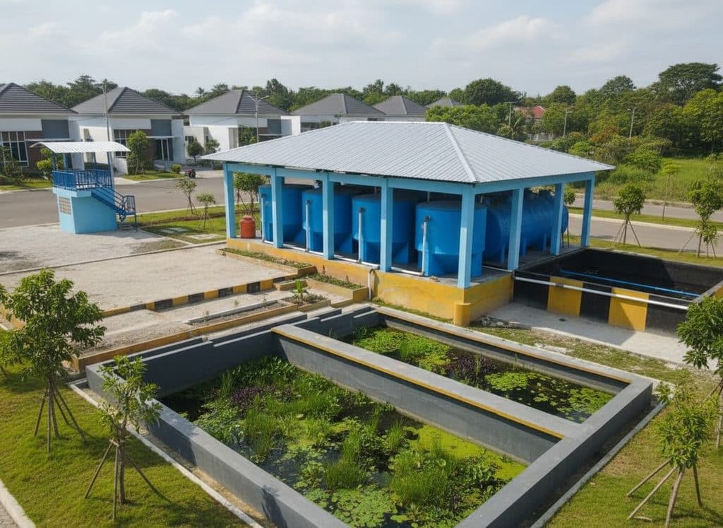 Proyek IPAL Komunal perumahan dan permukiman Toya Arta Sejahtera