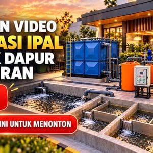 Video edukasi IPAL restoran untuk pengolahan limbah cair dapur dan grease trap restoran