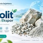 Zeolit kualitas ekspor Toya Arta Sejahtera untuk berbagai kebutuhan industri